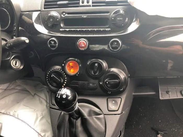 Panel de control de calefacción Fiat 500