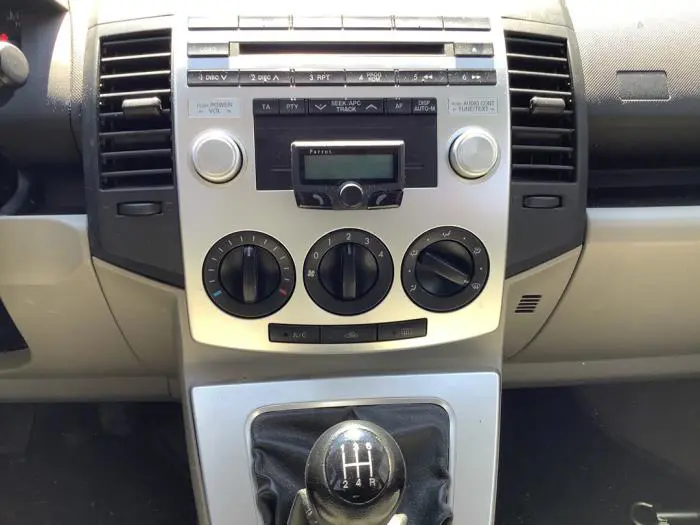 Panel de control de calefacción Mazda 5.